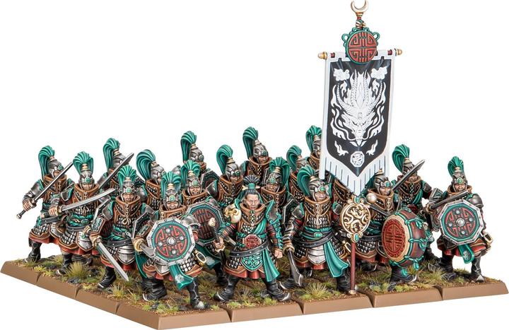 Actual product image Games Workshop Warhammer ToW - Grand Cathay Guerriers de Jade