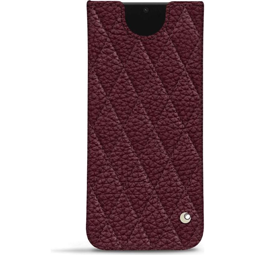 Noreve Lederschutzhülle (Samsung Galaxy S21), Smartphone Hülle, Violett