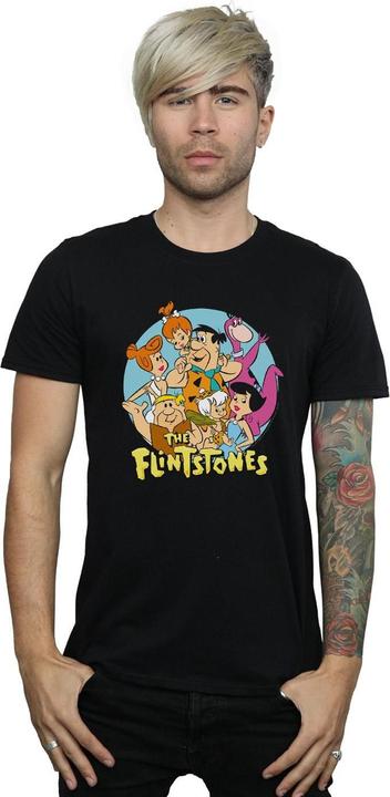 Produktbild The Flintstones Group Circle TShirt (3XL)