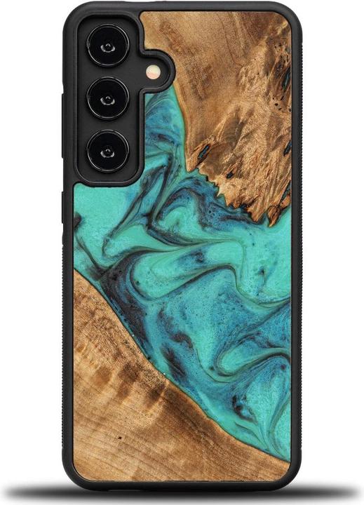 INNE Bewood Einzigartige Hülle für Samsung Galaxy A55 5G Türkis (Samsung Galaxy A55)
