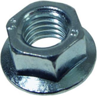 Werkstarck Hexagon nuts with flange and serration (M6)