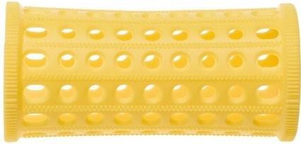 Actual product image Sibel DIY Plastic Curlers Yellow