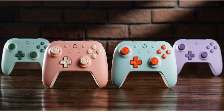 Actual product image 8bitdo Ultimate 2C Wireless (peach/light yellow, for Windows & Android) (Android, PC)