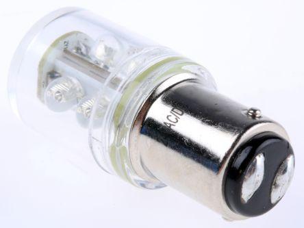 Produktbild RS PRO LED 6-Chip-LED BA15d 24VAC/DC blau