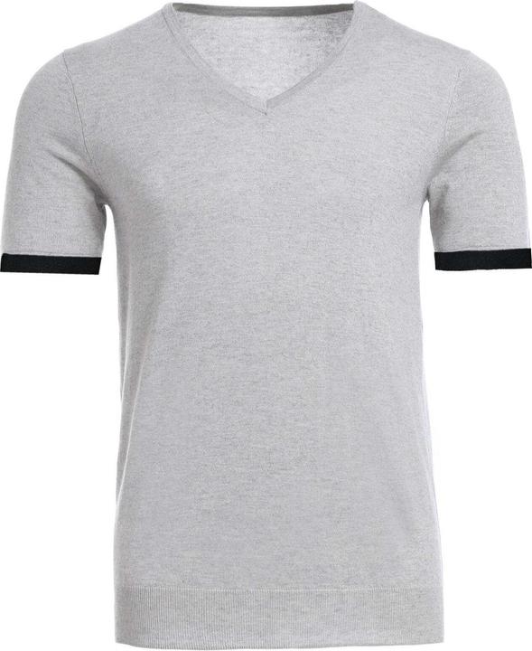 Bellemere T-Shirt Striped Short Sleeve Cashmere T-shirt (XS)