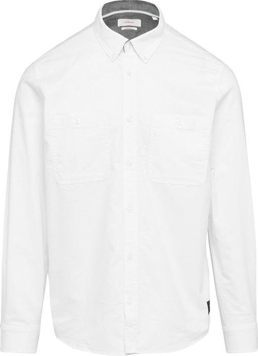 Immagine prodotto s.Oliver Hemd Regular Fit: Baumwollhemd mit Button-Down-Kragen (L)