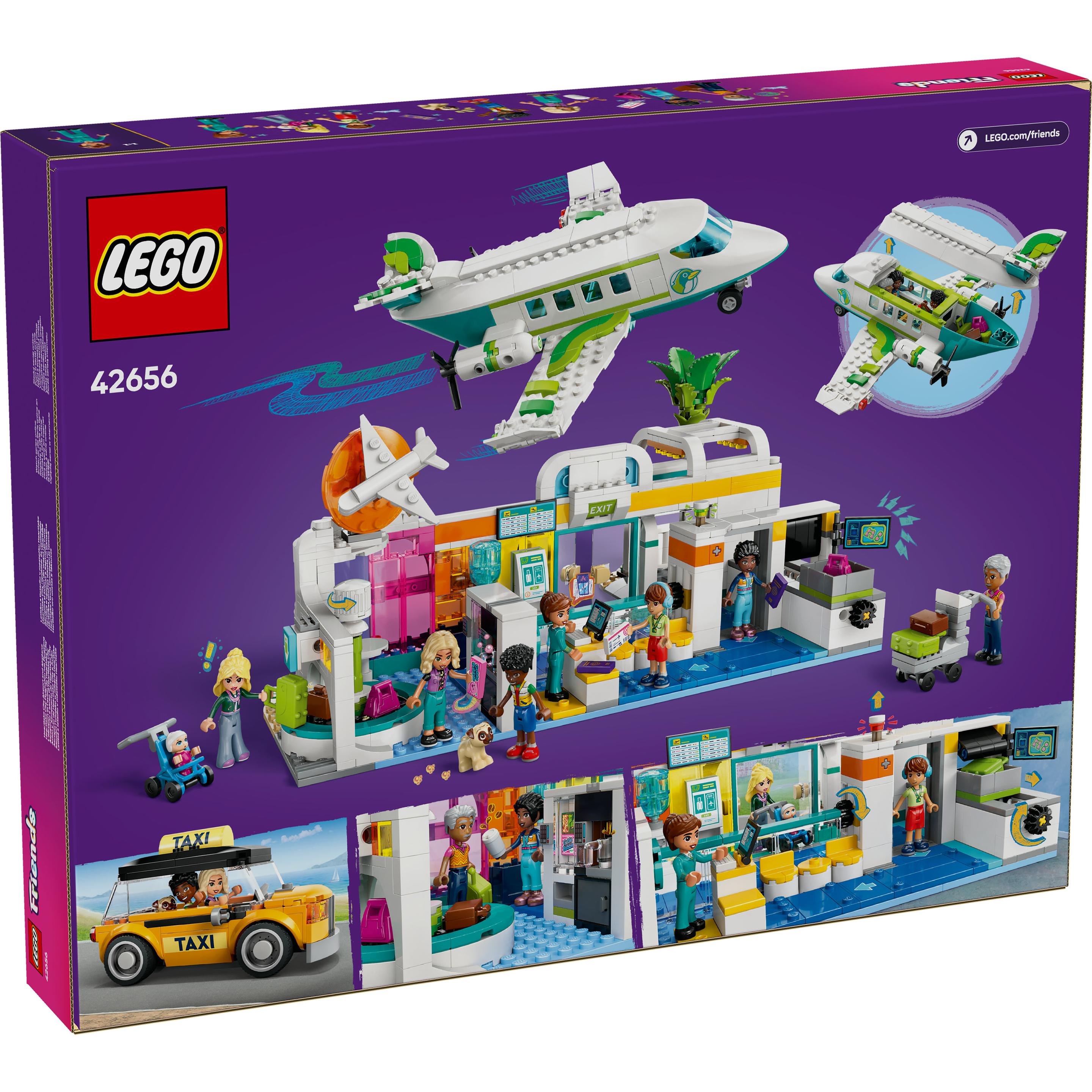 Thumbnail - LEGO Heartlake City Flughafen mit Flugzeug (42656, LEGO Friends)