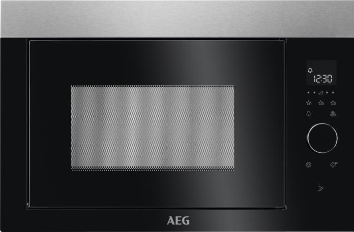 Produktbild AEG MBE2657SEM 60cm Einbau-Mikrowelle / Touch-Bedienung / Display mit Uhr, 947608724