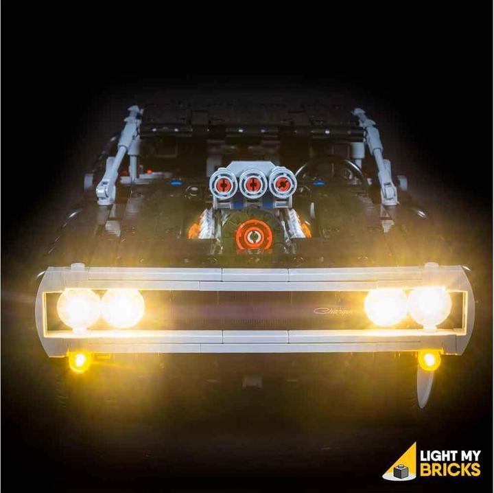 Actual product image Light my bricks LED Light Set for LEGO Dom's Dodge Charger