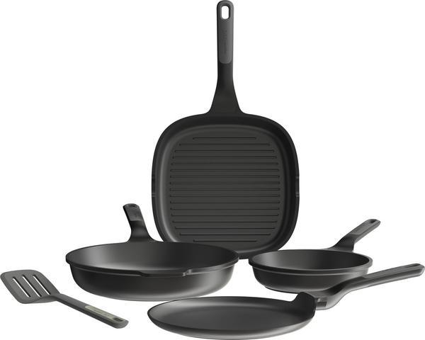 Produktbild BergHoff 4 Delige Braadpannenset Antikle (Bratpfanne, Aluminium)