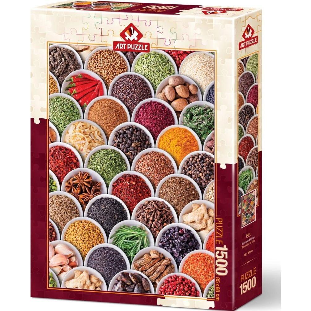 Lamberth ART PUZZLE Puzzle Gewürze und Kräuter 1500 Teile (1500 Teile)