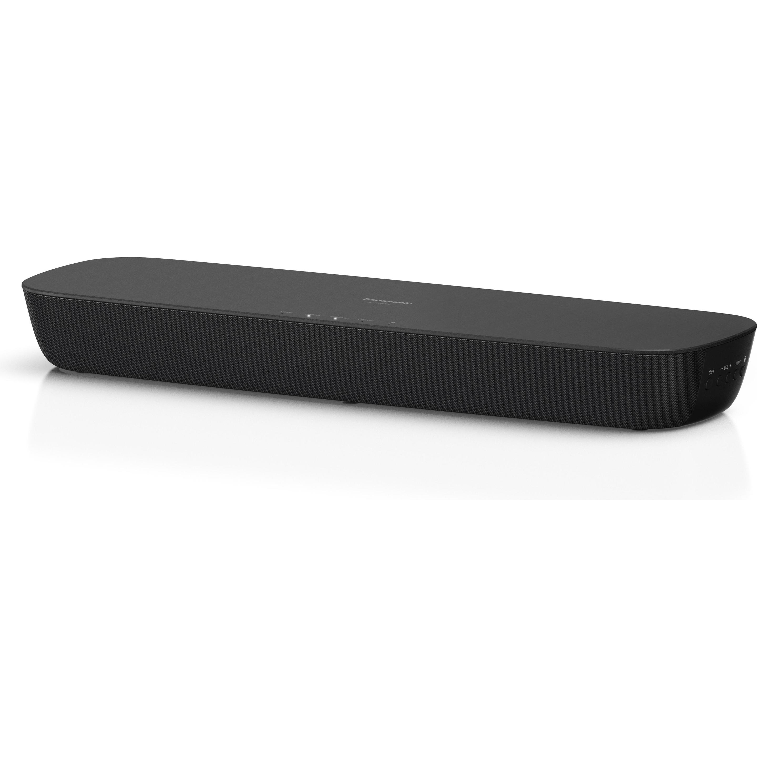 Panasonic SC-HTB200EGK (80 W, 2.0 Kanal), Soundbar, Schwarz
