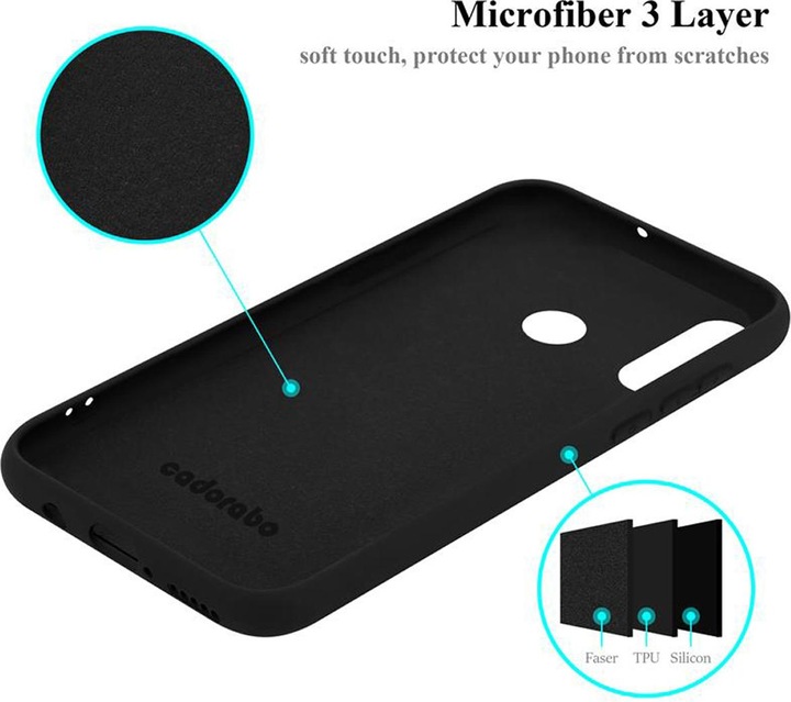 Produktbild Cadorabo TPU Liquid Silicone Case Cover (Huawei P30 Lite)