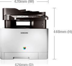 Produktbild Samsung CLX-4195FW Farb-Laserdrucker All-In-One (Laser, Farbe)