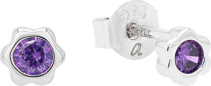 Produktbild Prinzessin Lillifee Ohrschmuck für Mädchen, 925 Sterling Silber, Zirkonia synth. | Geburtsstein (Silber 925)