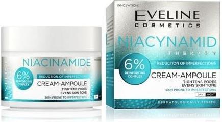 Actual product image Eveline Niacinamide Therapy Cream-Ampoule 6% Reinforcing Complex 50ml (50 ml)