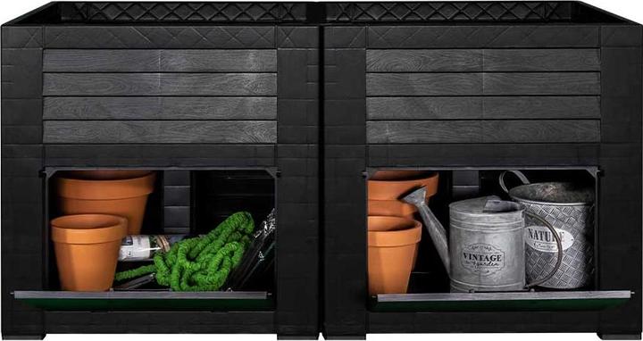 Image du produit Weber Home Lit surélevé avec compartiments de rangement