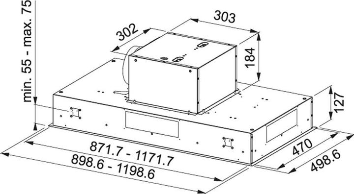 Produktbild Franke Maris Deckenhaube (Deckenlüfter)