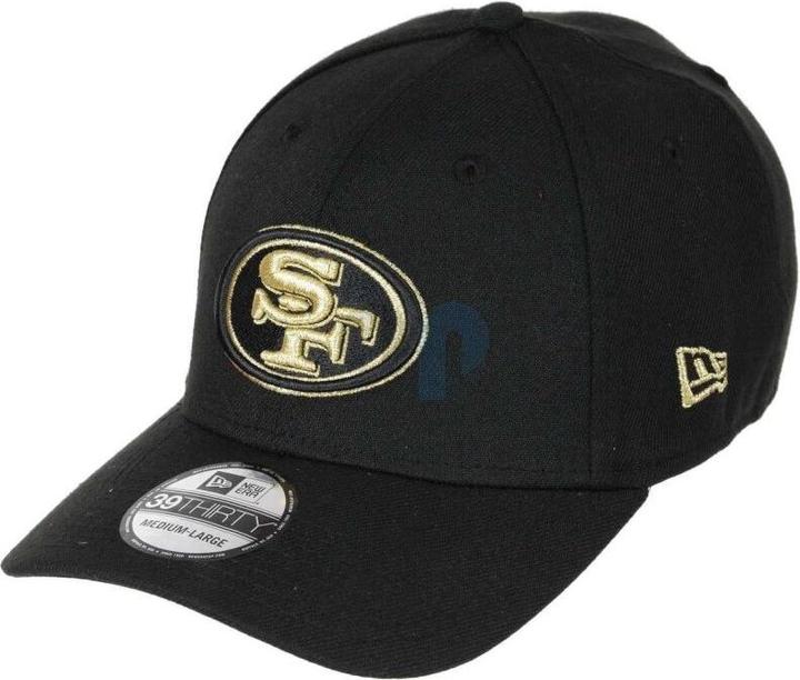 Actual product image New Era 39Thirty San Francisco 49Ers Gold (54, 55, 56, 57)