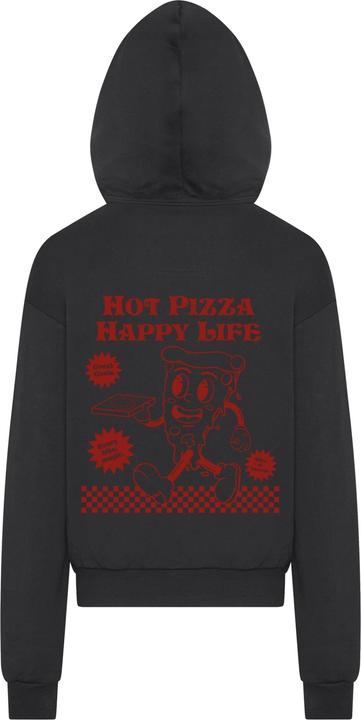 Produktbild Merchcode Hot Pizza Happy Life Hoody - 198529 (4XL)
