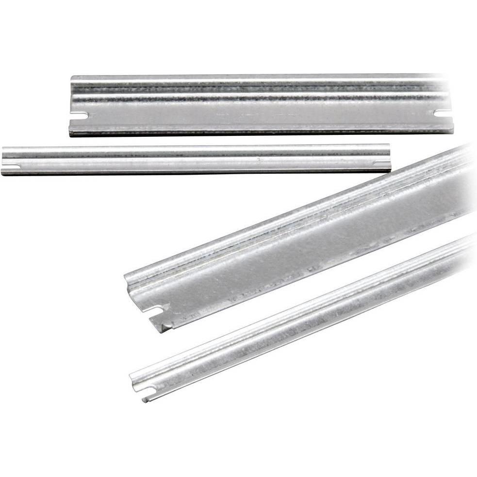 Fibox Tragschiene Für TEMPO (Diverse), Elektronikzubehör + Gehäuse, Silber