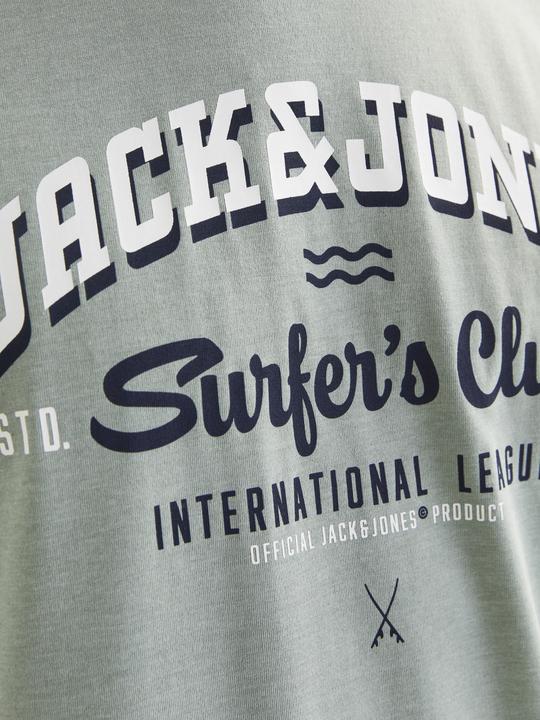 Actual product image Jack & Jones Jjelogo Tee Ss O-Neck 2 Col Ss25 Sn (S)