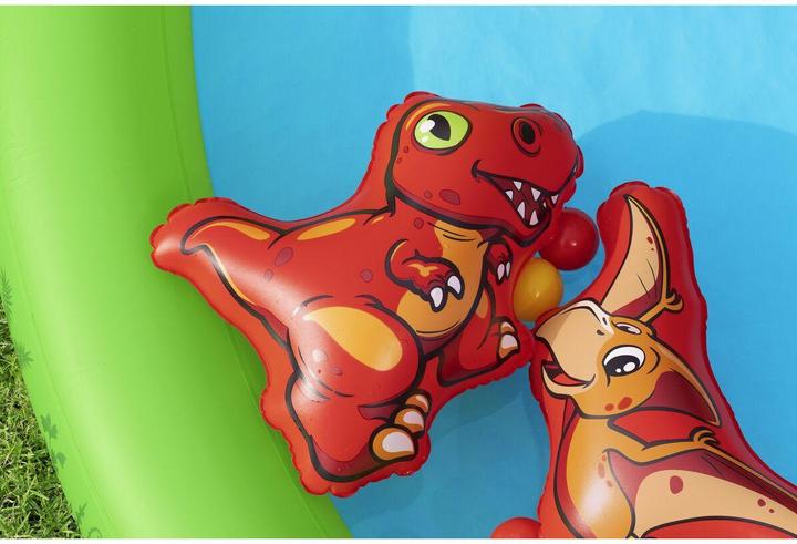 Image du produit Bestway Aire de jeux aquatiques et pataugeoire gonflable Jurassic Splash™ pour enfants 2,41 m x 1,40 m x 1,3