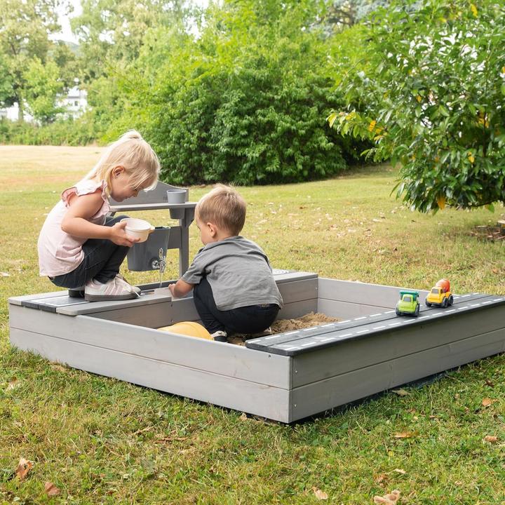 Produktbild Roba Sandkasten mit Matschküche 54x117x118 cm
