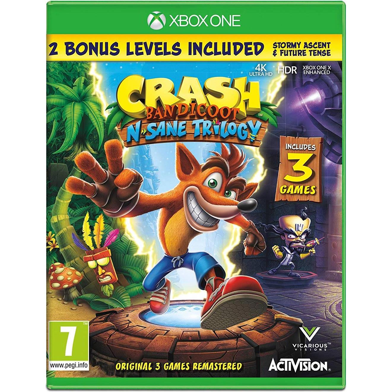 Activision, Microsoft Crash Bandicoot N. Sane Trilogy, Xbox One