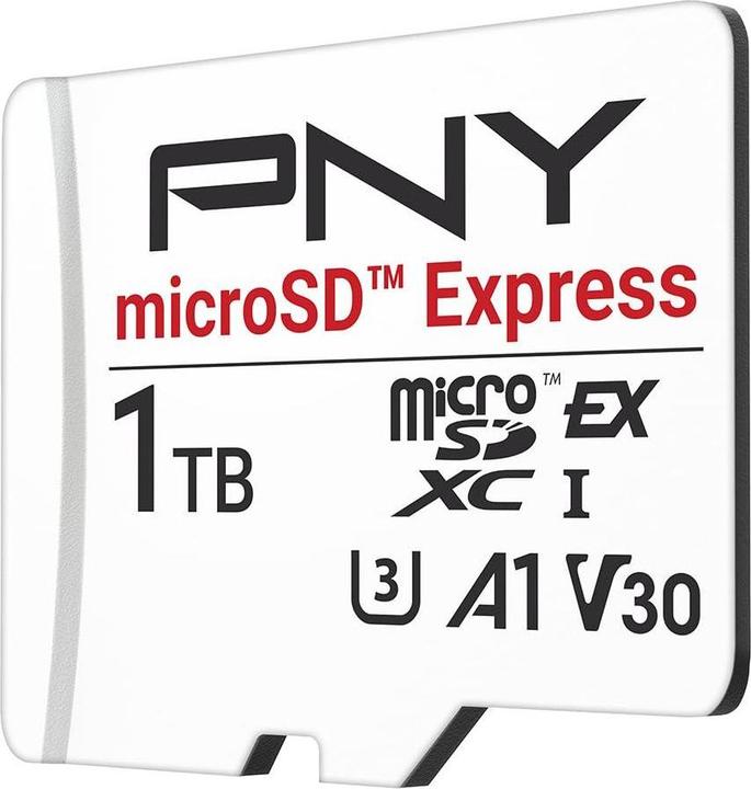 Actual product image PNY SD MicroSD 1TB microSD Express (1000 GB, microSD Express, microSDXC, U3, UHS-I)