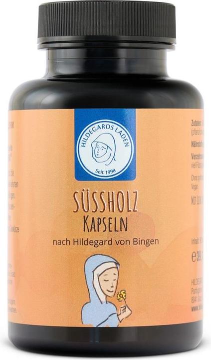 Produktbild Hildegards Laden Süssholz Kapseln 90 Stk (90 Stück, Kapseln, 64 g)
