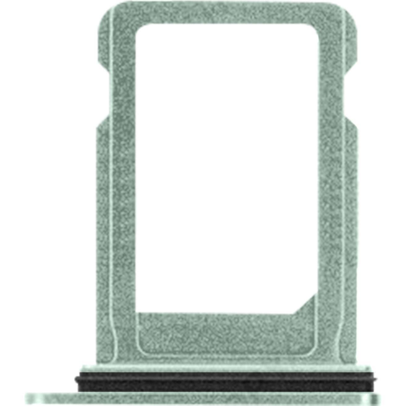 Clappio Ersatz Sim-Halter iPhone 12 Mini (SIM-Halterung, iPhone 12 Mini), Mobilgerät Ersatzteile, Grün