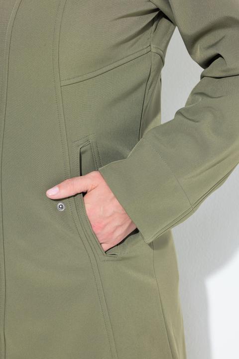 Produktbild Ulla Popken HYPRAR Softshelljacke, wasserabweisend, 2-Wege-Zipper (54)