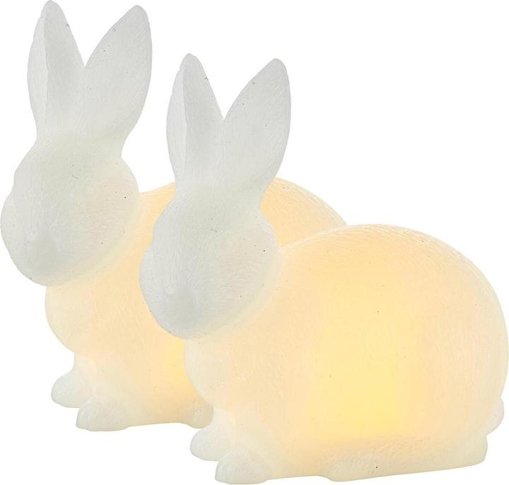Produktbild Sirius LED-Tischdeko Elin Hase, 2er Set, 10 cm