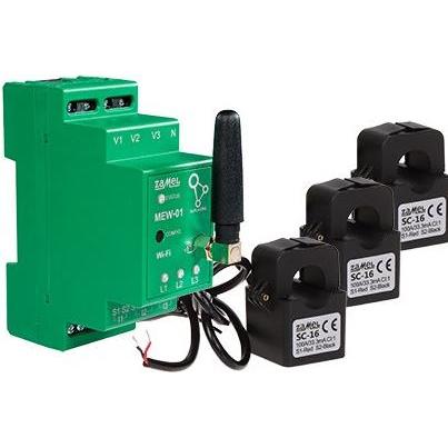 Zamel, Misuratore energia, Contatore di elettricità su guida DIN WiFi Supla MEW-01
