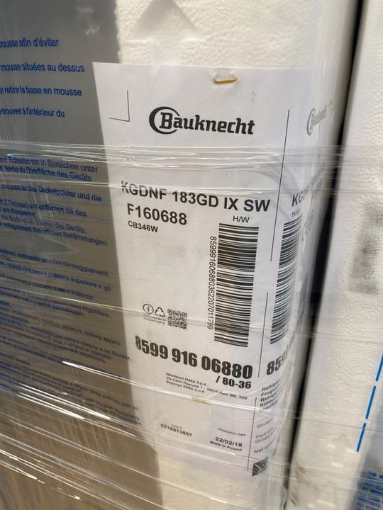 Produktbild Bauknecht KGDNF 183GD IX SW (323 l)