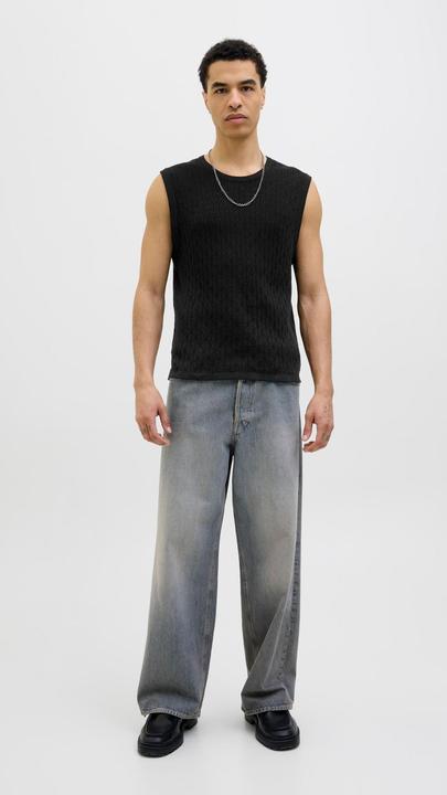 Actual product image Jack & Jones Einfarbig Gestricktes T-Shirt Gestricktes T-Shirt (L)