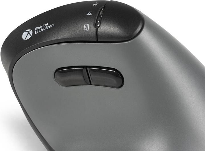 Actual product image Bakker Elkhuizen BakkerElkhuizen FastForward Pro 3-Mode Vertical Mouse (Cable, Wireless)