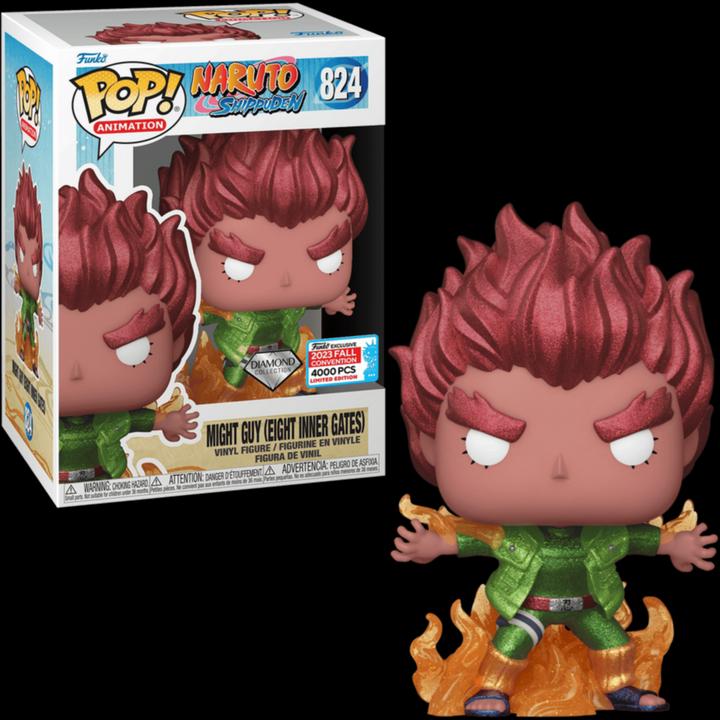 Image du produit Funko POP! Naruto Shippuden Might Guy (Eight Inner Gates) Diamond Exclusive 2023 4000 Pièces