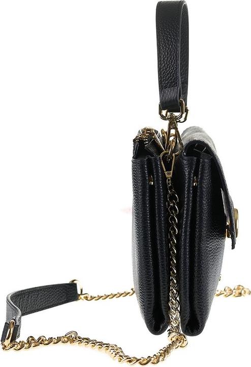 Actual product image Pierre Cardin Damen Schultertasche Made In Italy - Modell Solara Lux - 100% Leder - 21.0 X 16.0 X 6.5 Cm