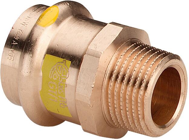 Actual product image Viega PROFIPRESS G 15x1/2 adapter with male thread - 346126 (Press connection)