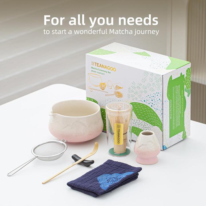 Actual product image Teanagoo Matcha tea preparation set