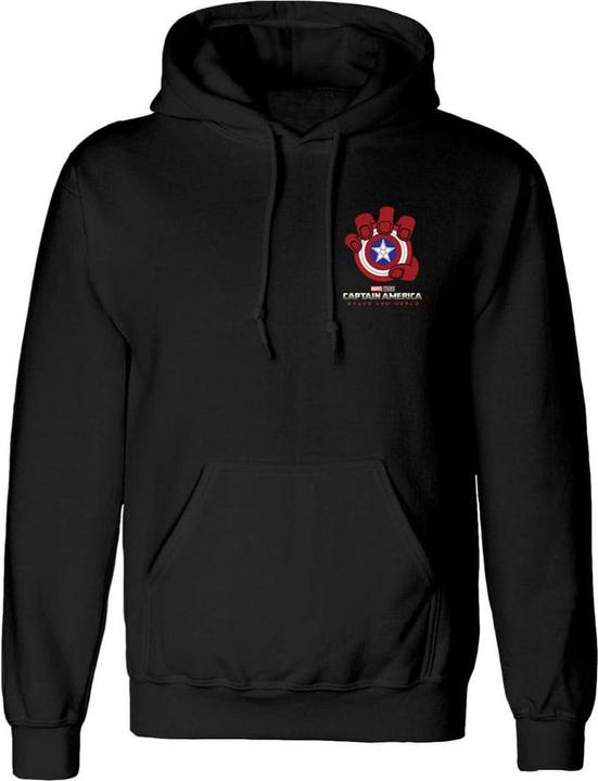 Produktbild Heroes Inc Captain America Brave New World Kapuzenpullover Crushed Sheild Grösse L (L)