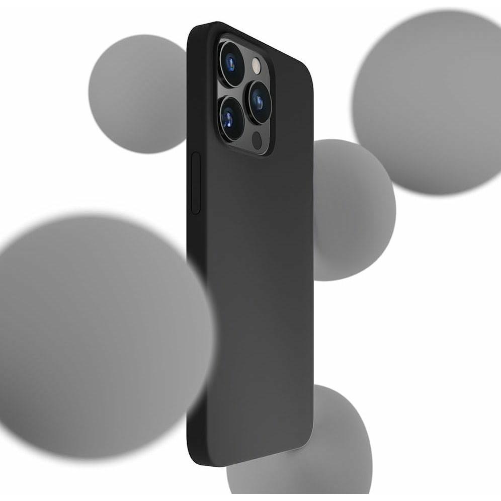 Thumbnail - 3MK Silicone Case iPhone 13 Pro Max 6,7" czarny/black (Apple iPhone 13 Pro Max), Smartphone Hülle, Schwarz