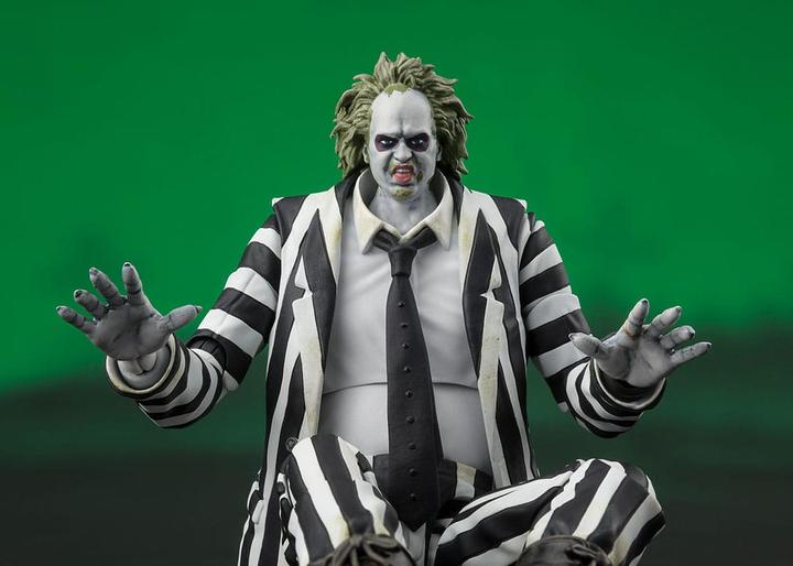 Actual product image Bandai Beetlejuice Beetlejuice S.H.Figuarts Action Figure Beetlejuice 15 cm