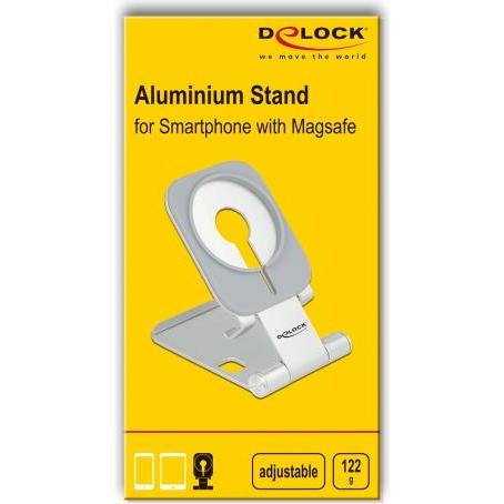 Thumbnail - Delock Smartphone Standhalterung 18426, Tablet Halterung, Silber