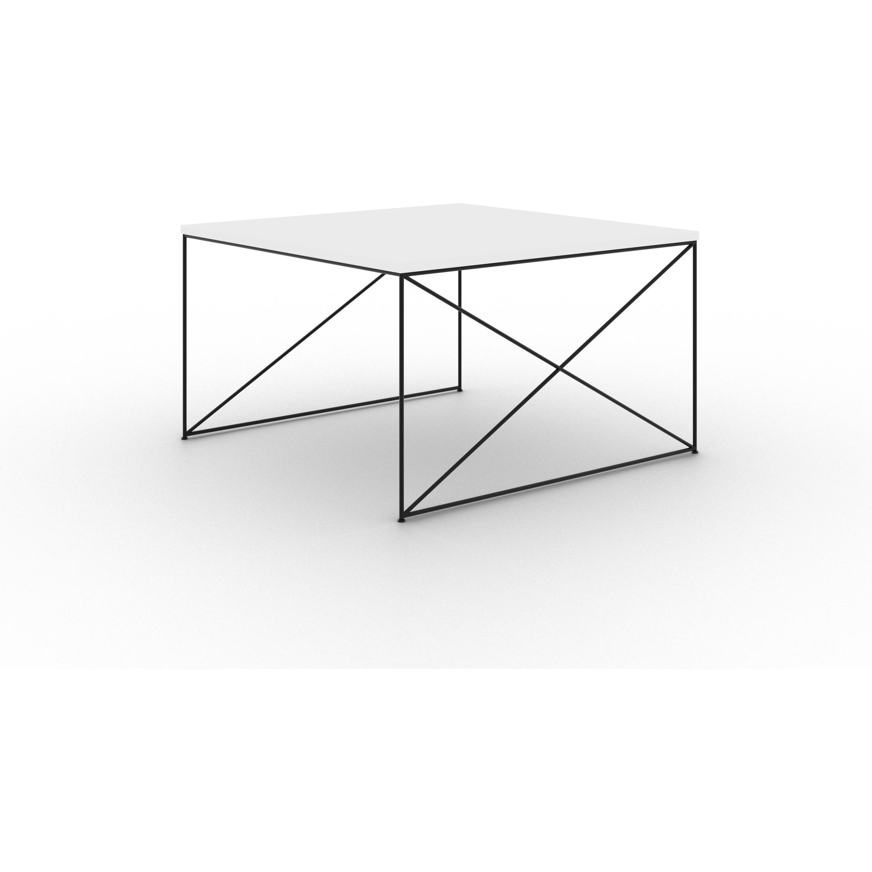 ADRK Furniture, Couchtisch + Beistelltisch, Nelia (75 x 75 x 43 cm)