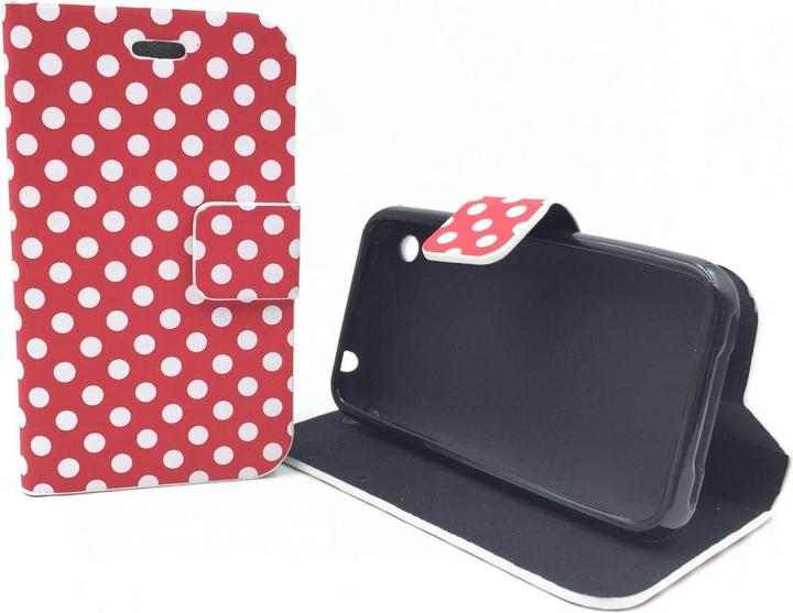 Produktbild König Design Schutzhülle Tasche (Flip Quer) für Handy Apple iPhone 3 / 3G / 3GS Rot (Apple iPhone 3G, Apple iPhone 3GS)