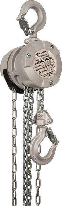Actual product image Planeta Pulley block Load capacity 500 kg Lifting height 3.0 m Aluminium