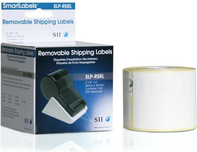 Produktbild Seiko SLP-RSRL, Versandetiketten, ablösbar, 1 Rolle à 220 Etiketten (10.10 cm)